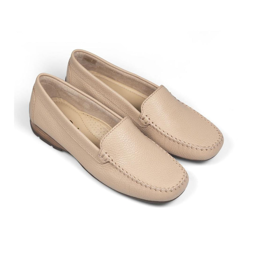 Van Dal Sanson Loafer - Latte Leather - Beales department store