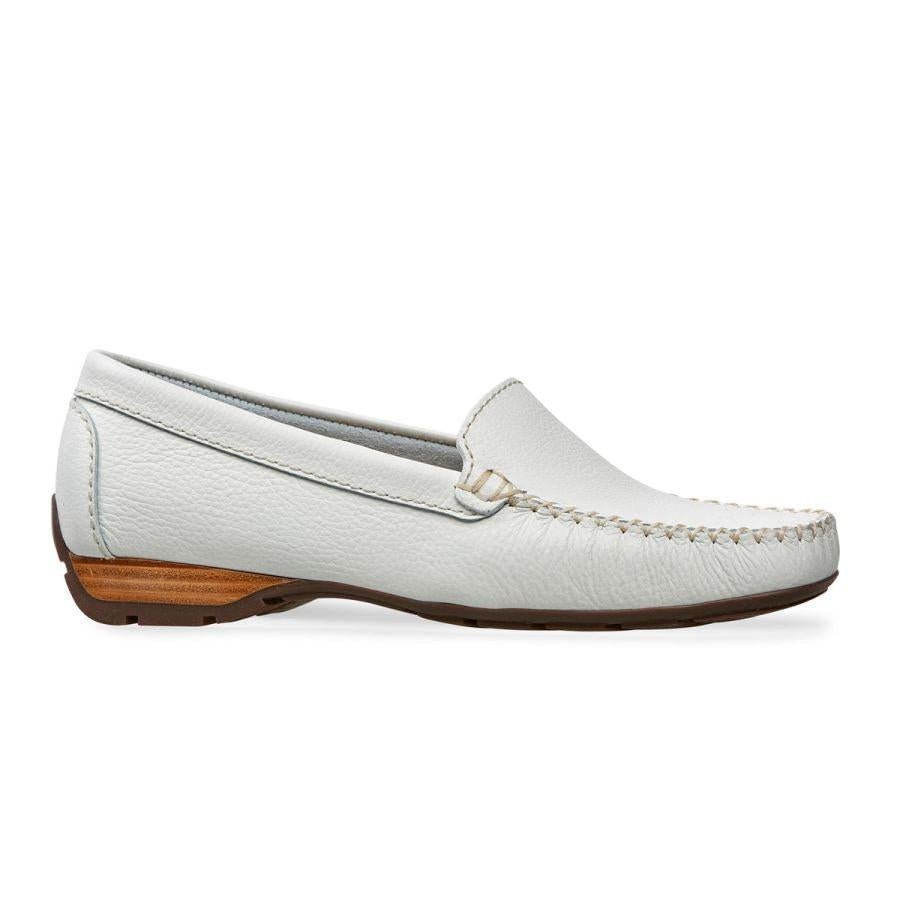 Van Dal Sanson - White Leather - Beales department store