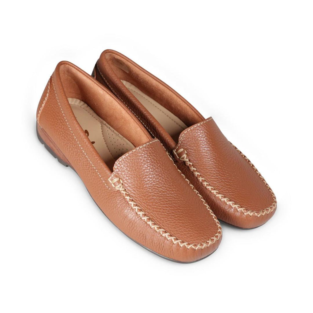 Van Dal Sanson Women's Loafer - Brown Leather - Beales department store