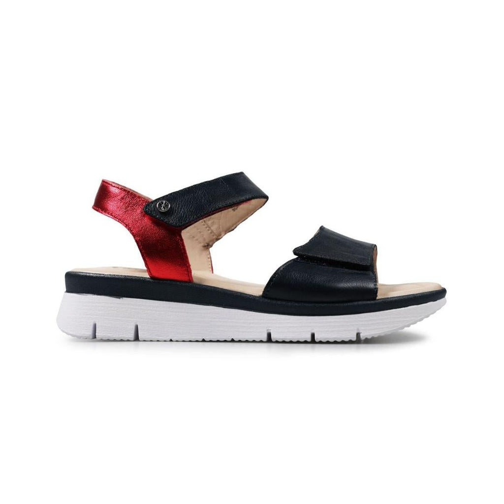 Van Dal Sorbet Sandals - Midnight Combi - Beales department store