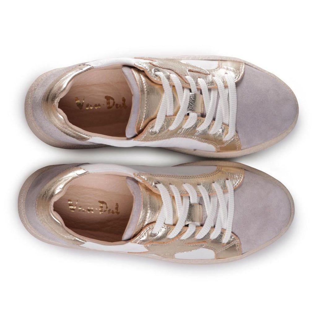 Van Dal Star Trainers - Grey Suede - Beales department store