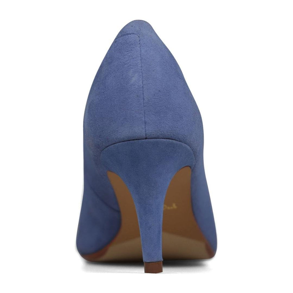 Van Dal Stella Court Shoes - Cornflower Suede - Beales department store