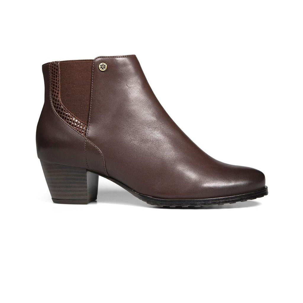 Van Dal Swanton Women's Ankle Boots - Conker Leather - Beales department store