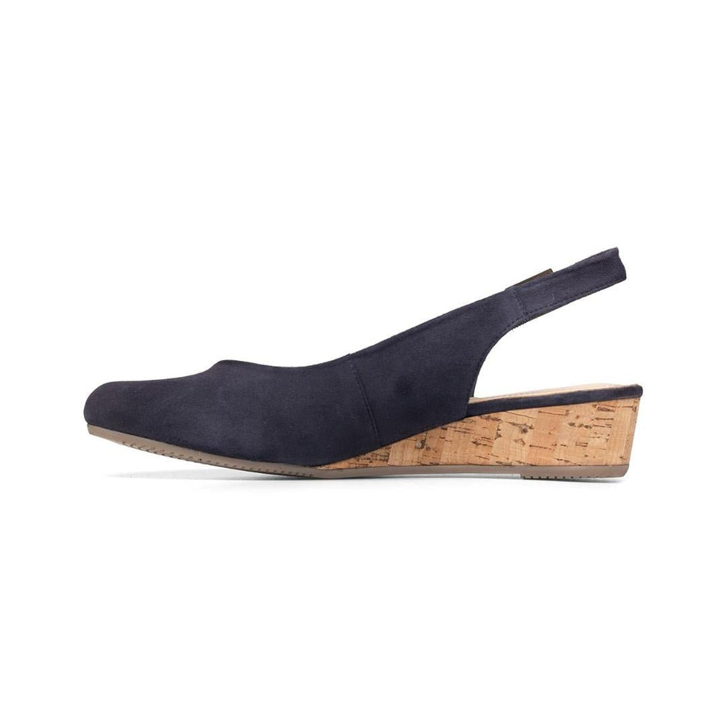 Van Dal Sylvie Sandals - Midnight Suede - Beales department store