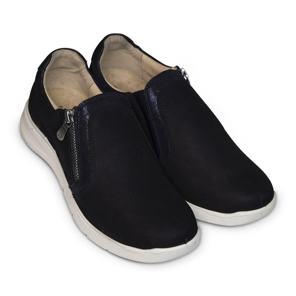 Van Dal Wicken Casual Shoes - Summer Navy Numbuck - Beales department store