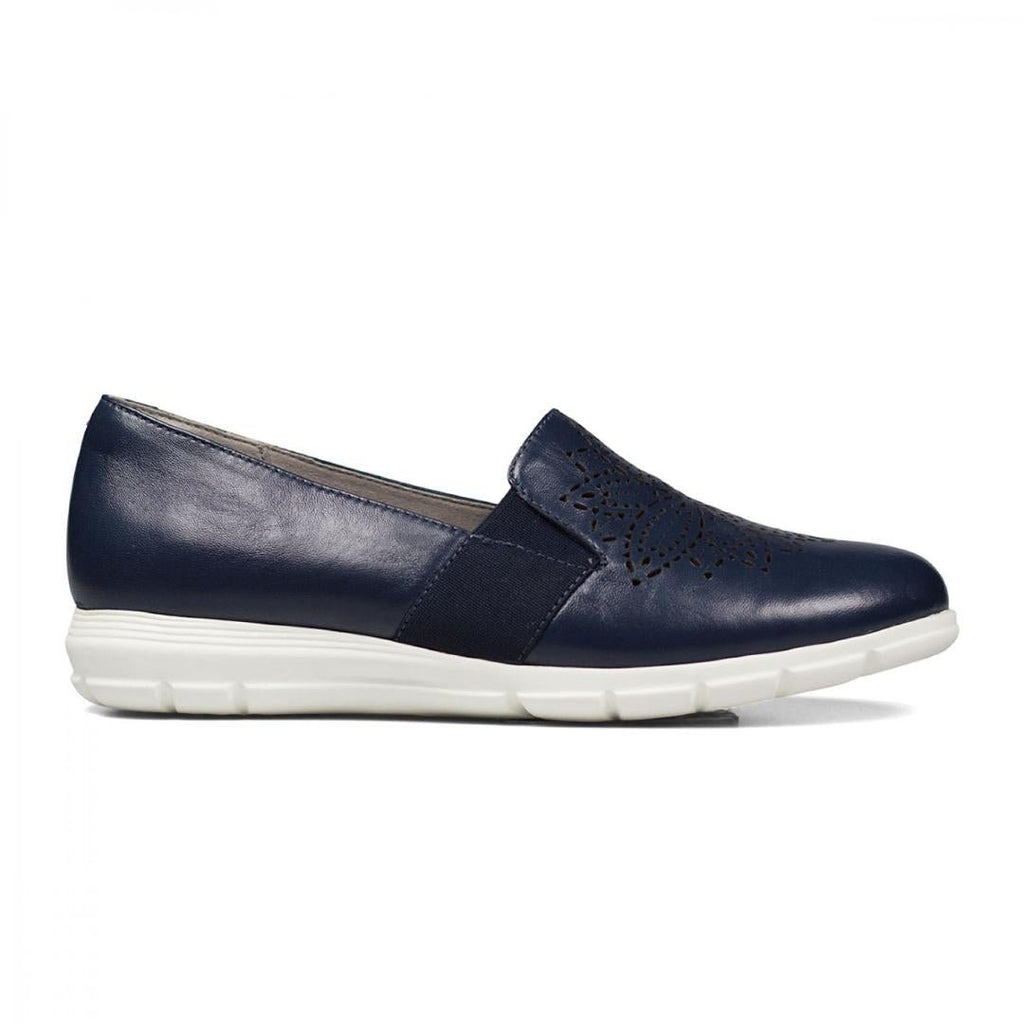 Van Dal 'Wilby' Slip On Trainers - Midnight Leather - Beales department store