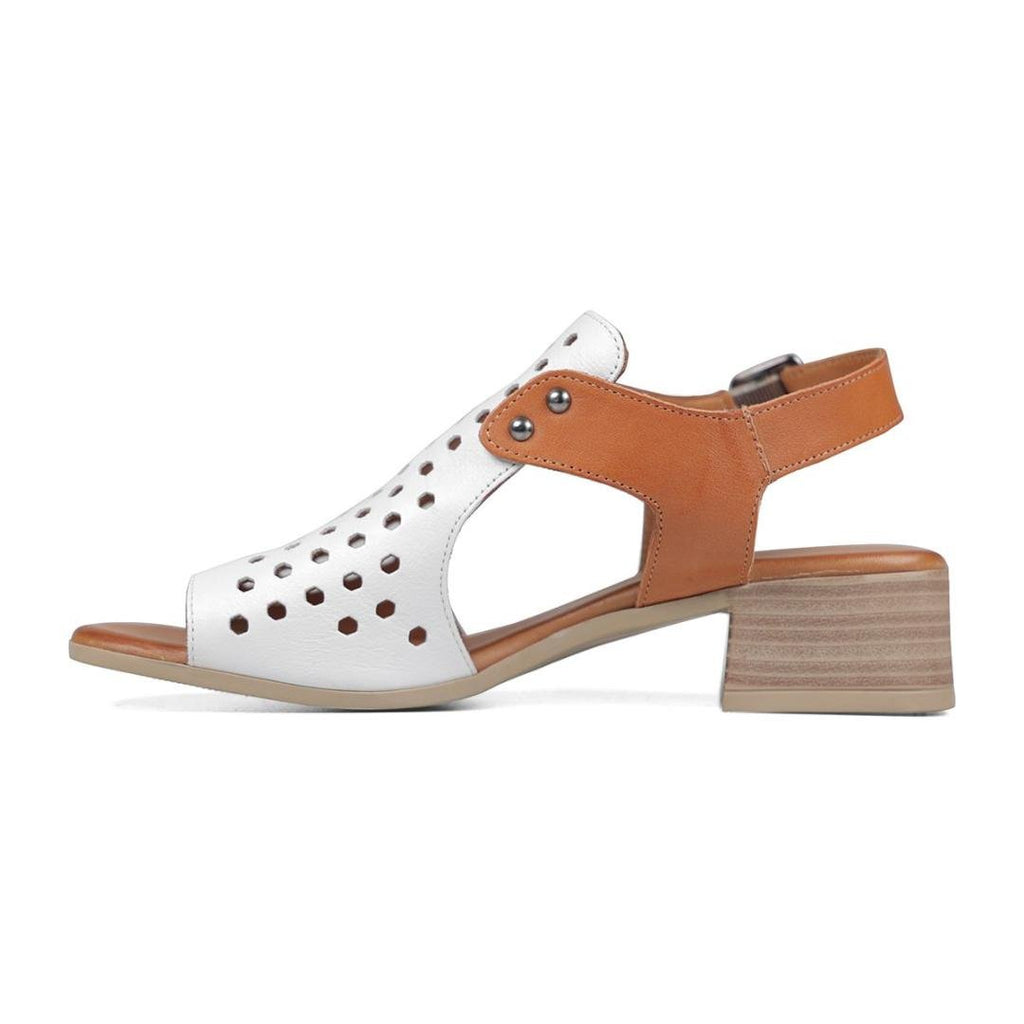 Van Dal Wren Sandals - White Combi - Beales department store