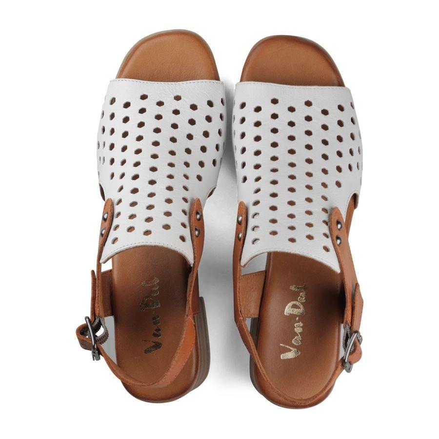 Van Dal Wren Sandals - White Combi - Beales department store