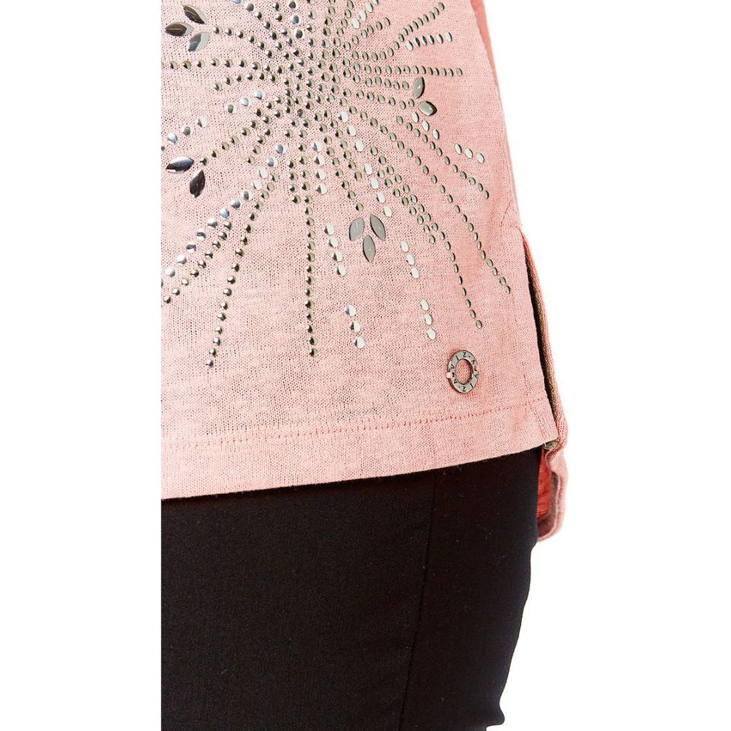 VIZ - A - VIZ Flower Studded Blossom Top - Beales department store