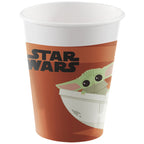 Star Wars Mandalorian Paper Cups - 200ml (8pk)