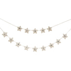 Felt White Star Merry Christmas Bunting- 5 Inner Pack