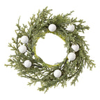 Foliage Christmas Napkin Rings with Berries- 5 Inner Pack