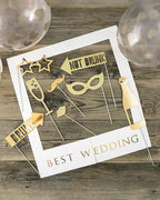 Best Wedding Selfie Photo Booth Frame Kit
