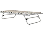 White Metal Trundle Bed