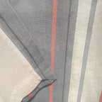 Whiteworth Stripe Blush Pink Eyelet Curtains