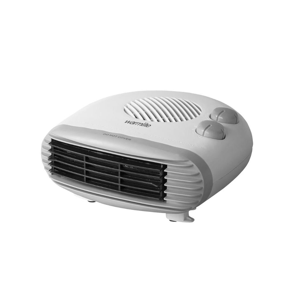 WL44004 Warmlite 2000W Flat Fan Heater - Beales department store