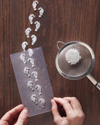 Festive Elf Foot Print Stencils