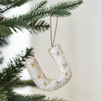 Tree Decorations - Monogram Letters - U