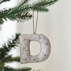 Tree Decorations - Monogram Letters - D