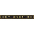 Happy Birthday Dad Paper Banners - 1m (3pk)