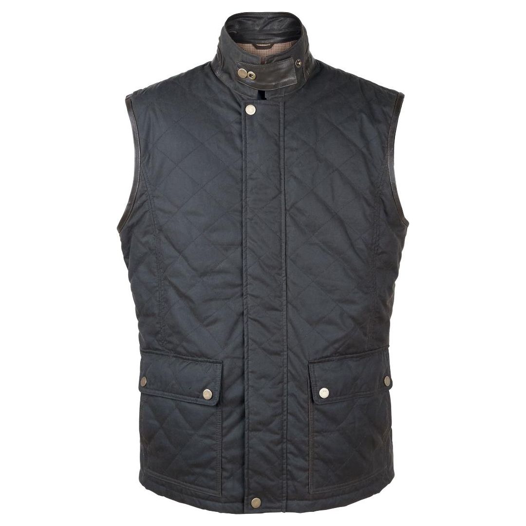 Harvey Parker Hardy Gilet - Navy - Beales department store