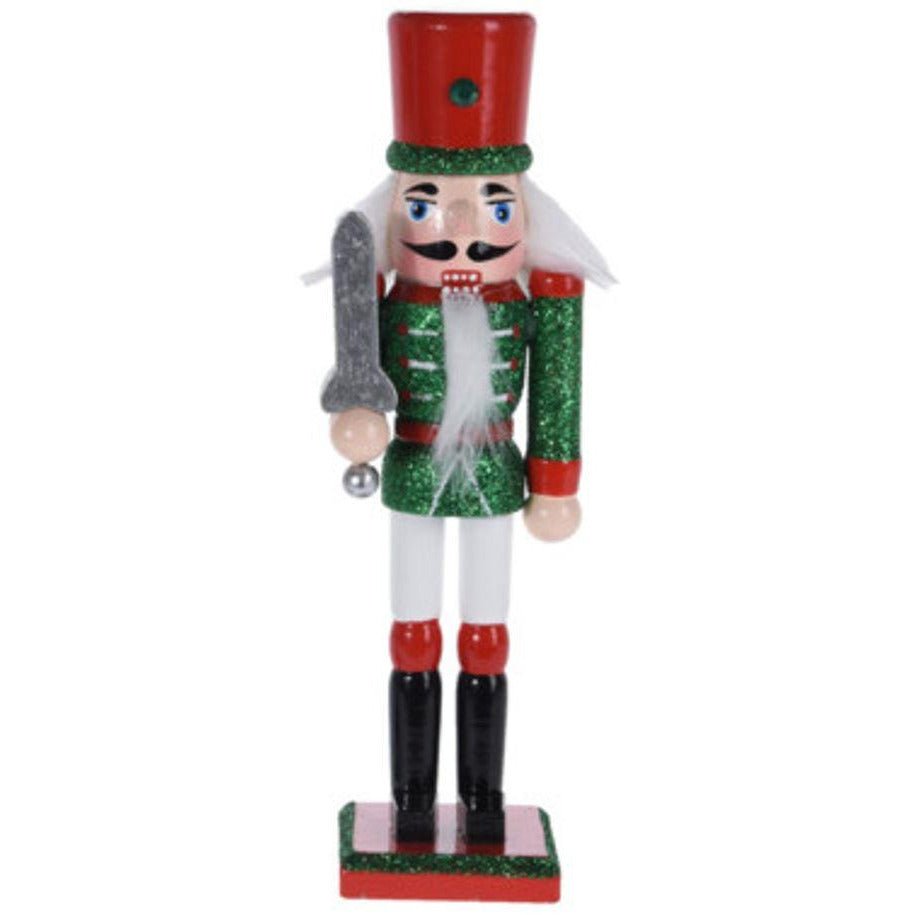 18cm Nutcracker With Red Cap - Beales department store