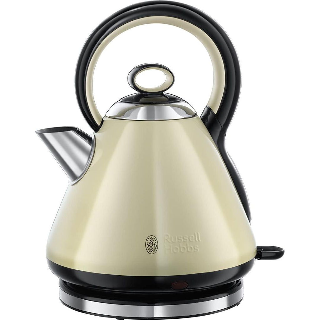 21888 Russell Hobbs Legacy Quiet Boil Kettle Cream - Beales department store