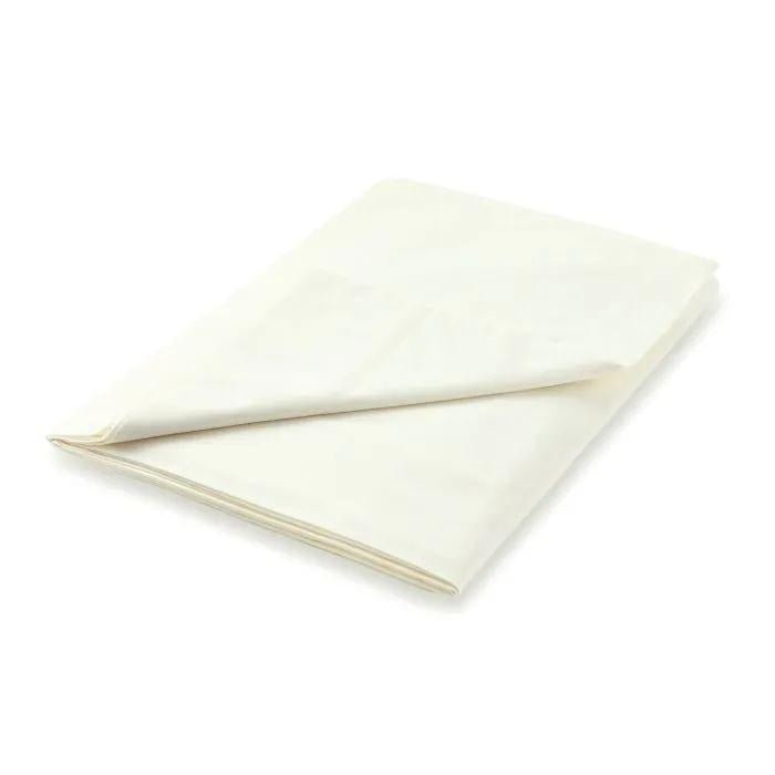 300 Thread Count - Single Flat Sheet - Ivory - Beales department store