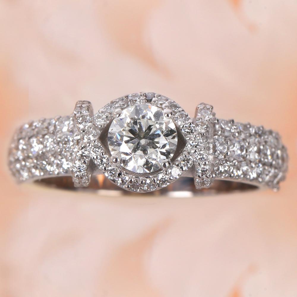 Almaz Jewellery Brilliant Cut Diamond Ring 0.40ct - Beales department store