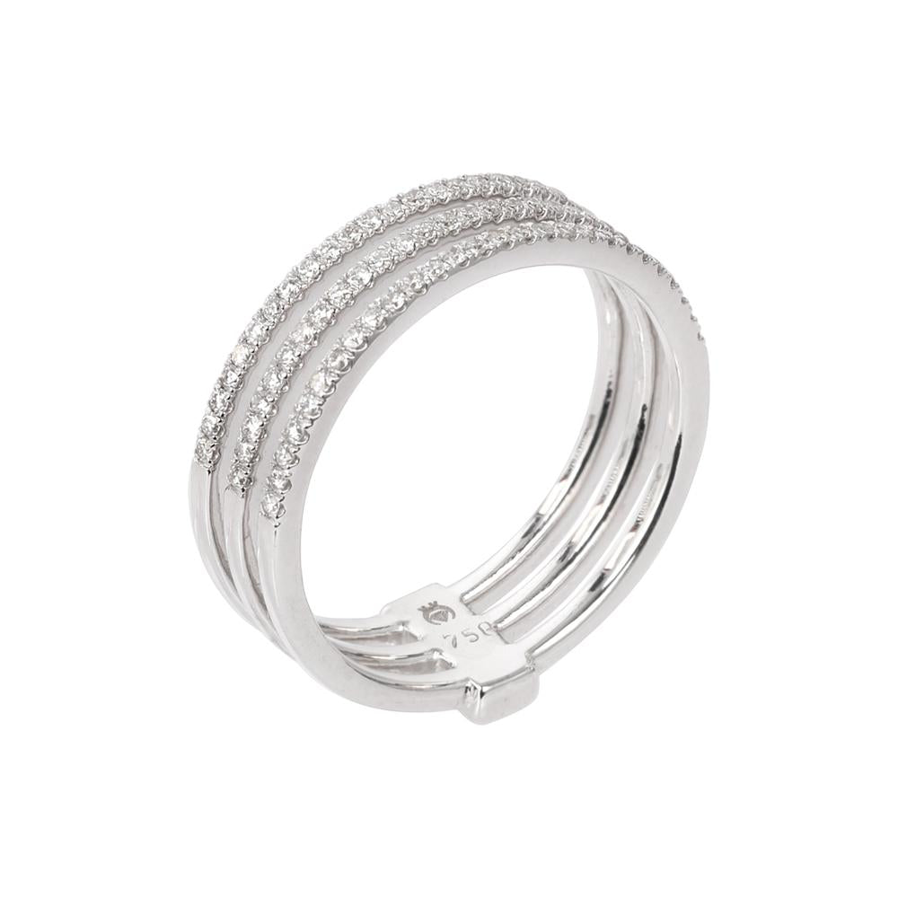 Almaz Three Band Diamond Ring - Beales department store