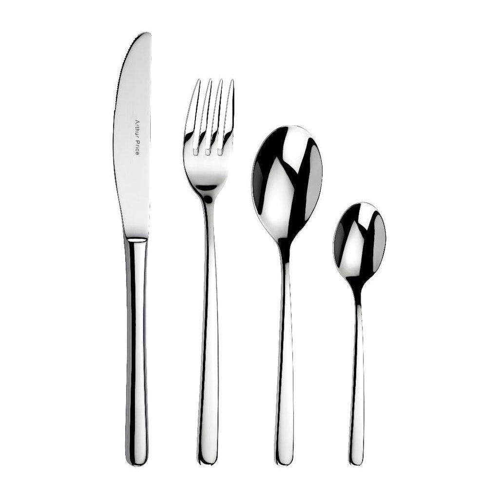 Arthur Price 'Toscana' Stainless Steel 32 piece 8 person boxed cutlery set - Beales department store