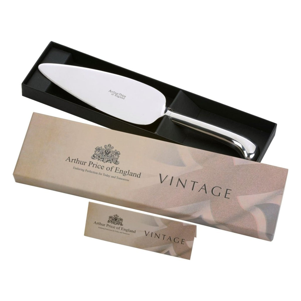 Arthur Price Vintage Stainless Steel Boxed Cake Server - Beales department store
