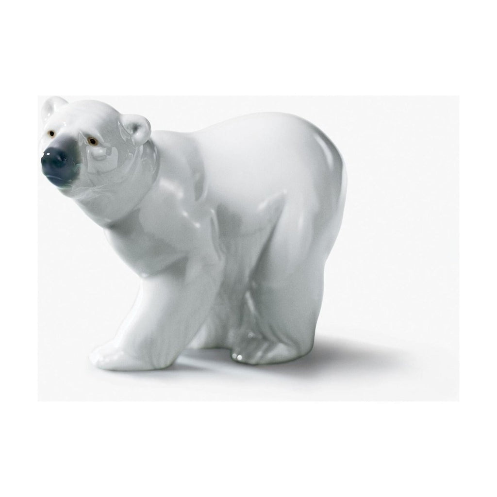Attentive Polar Bear Figurine - Beales department store