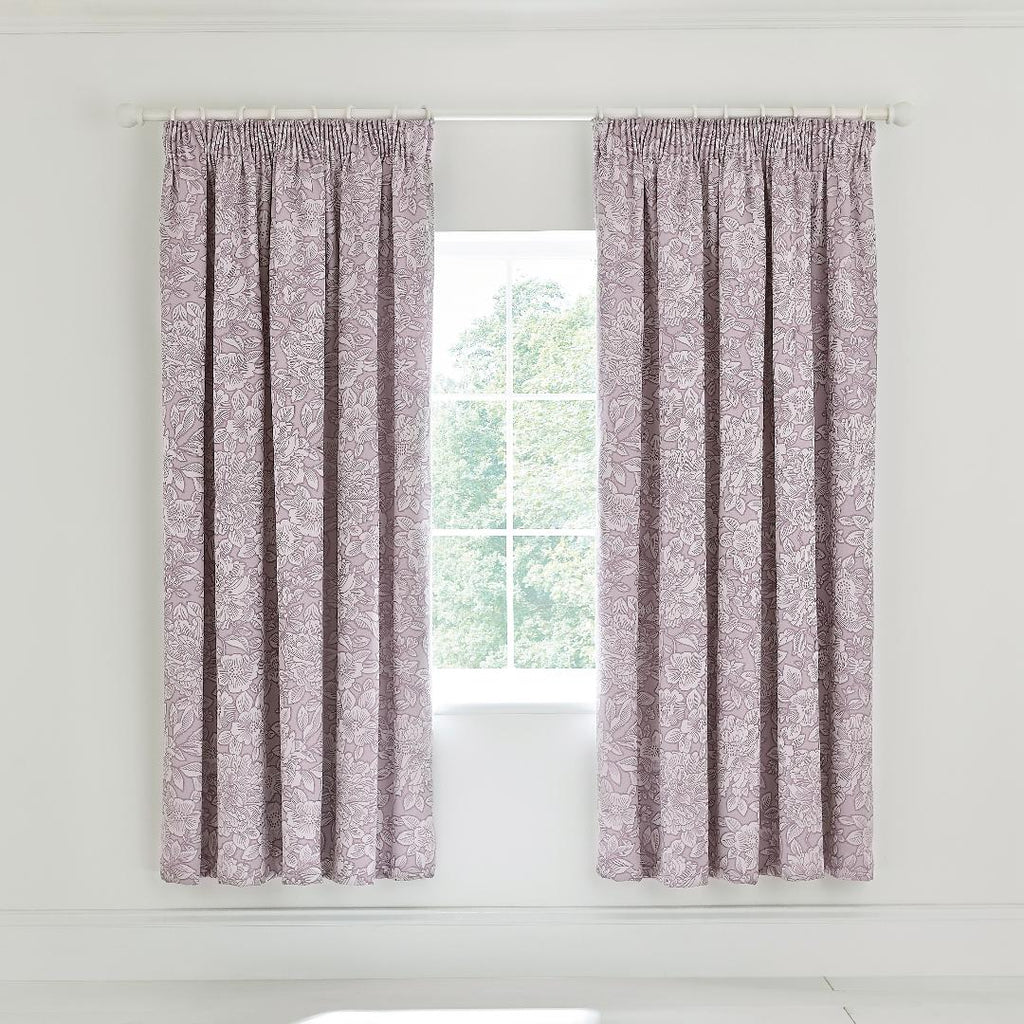 Avery Lined Curtains 168CMX183CM - Beales department store