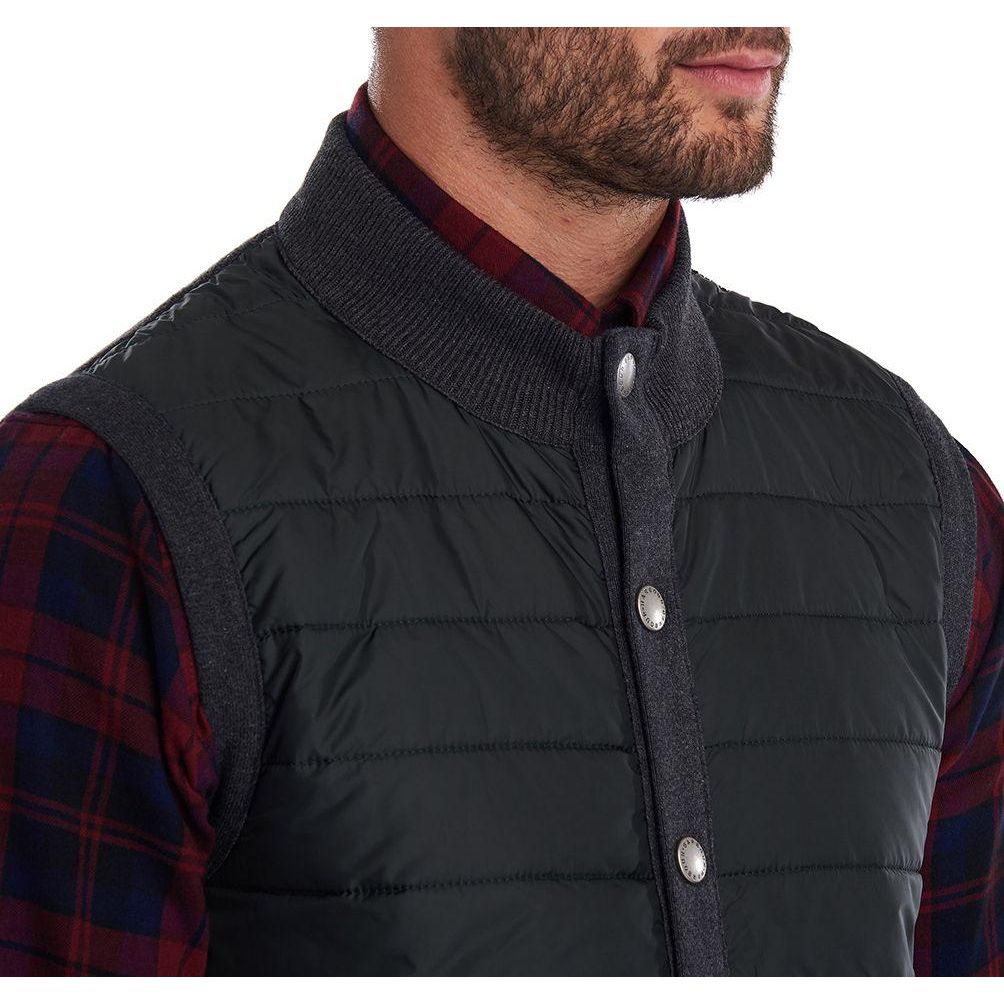 Barbour Essential Gilet - Charcoal - Beales department store
