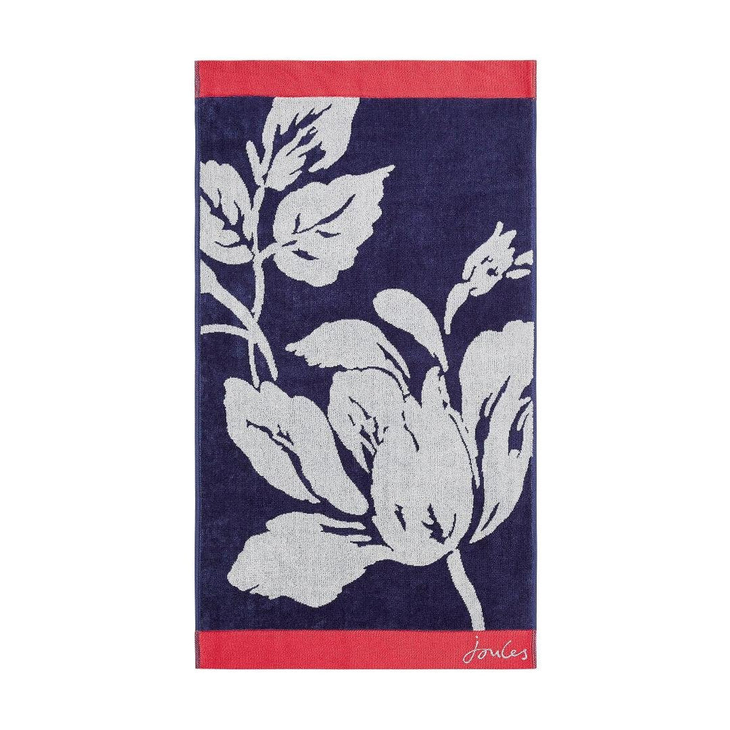 Bedeck Dawn Shadow Floral Hand Towel in Comet - Beales department store