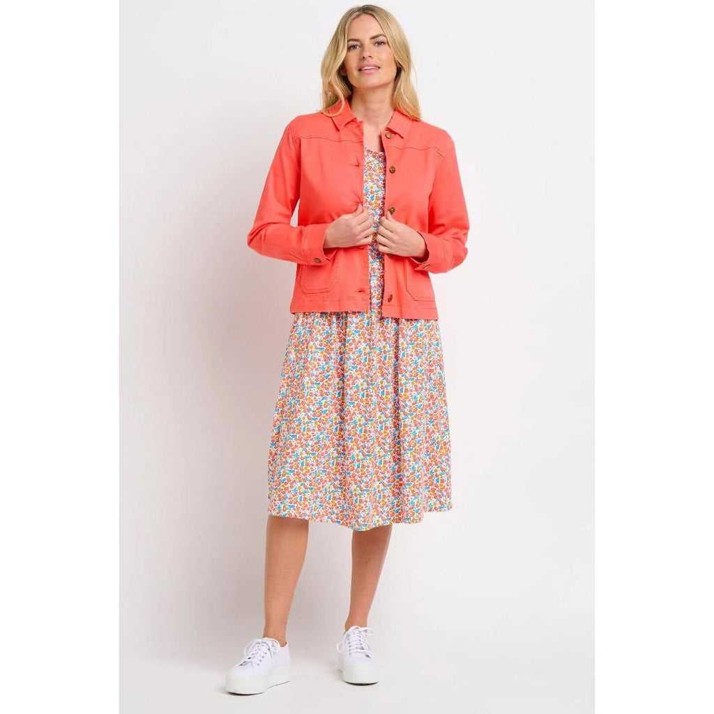 Brakeburn Chore Coat - Orange - Beales department store