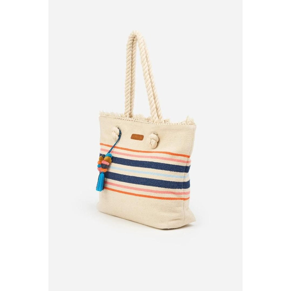 Brakeburn Stripe Beach Bag - Beales department store