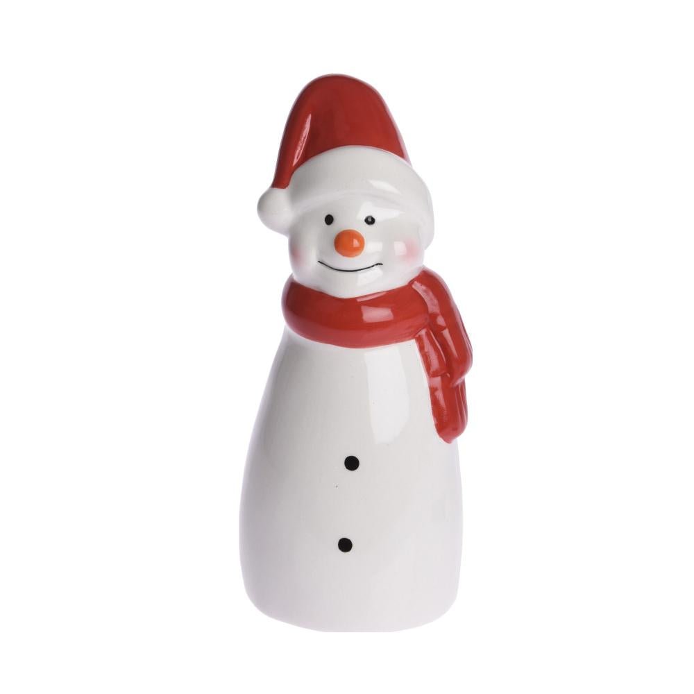 Ceramic Snowman Ornament - Beales department store