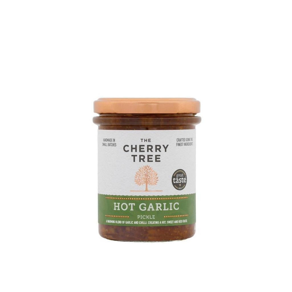 Cherry Tree Hot Garlic Pickle - Beales department store