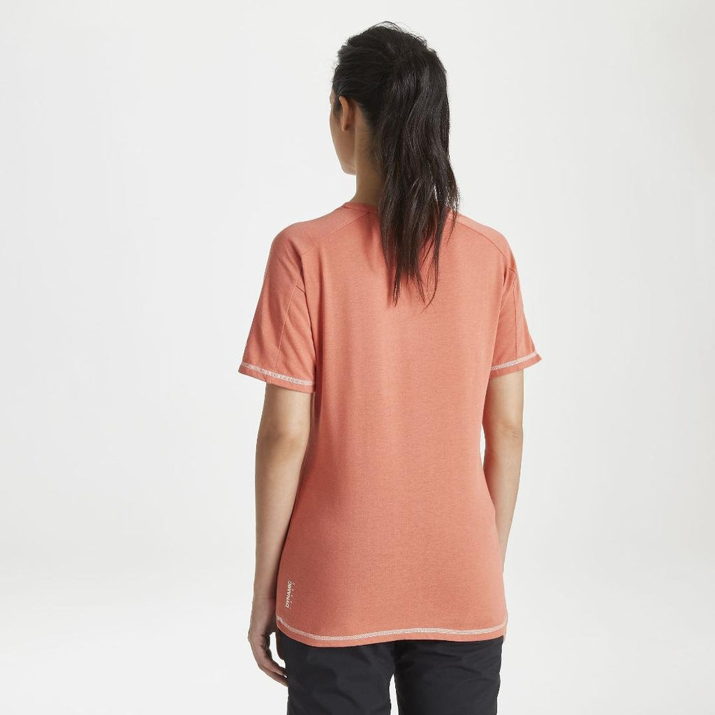 Craghoppers Dynamic Short Sleeved T-Shirt - Warm Ginger - Beales department store