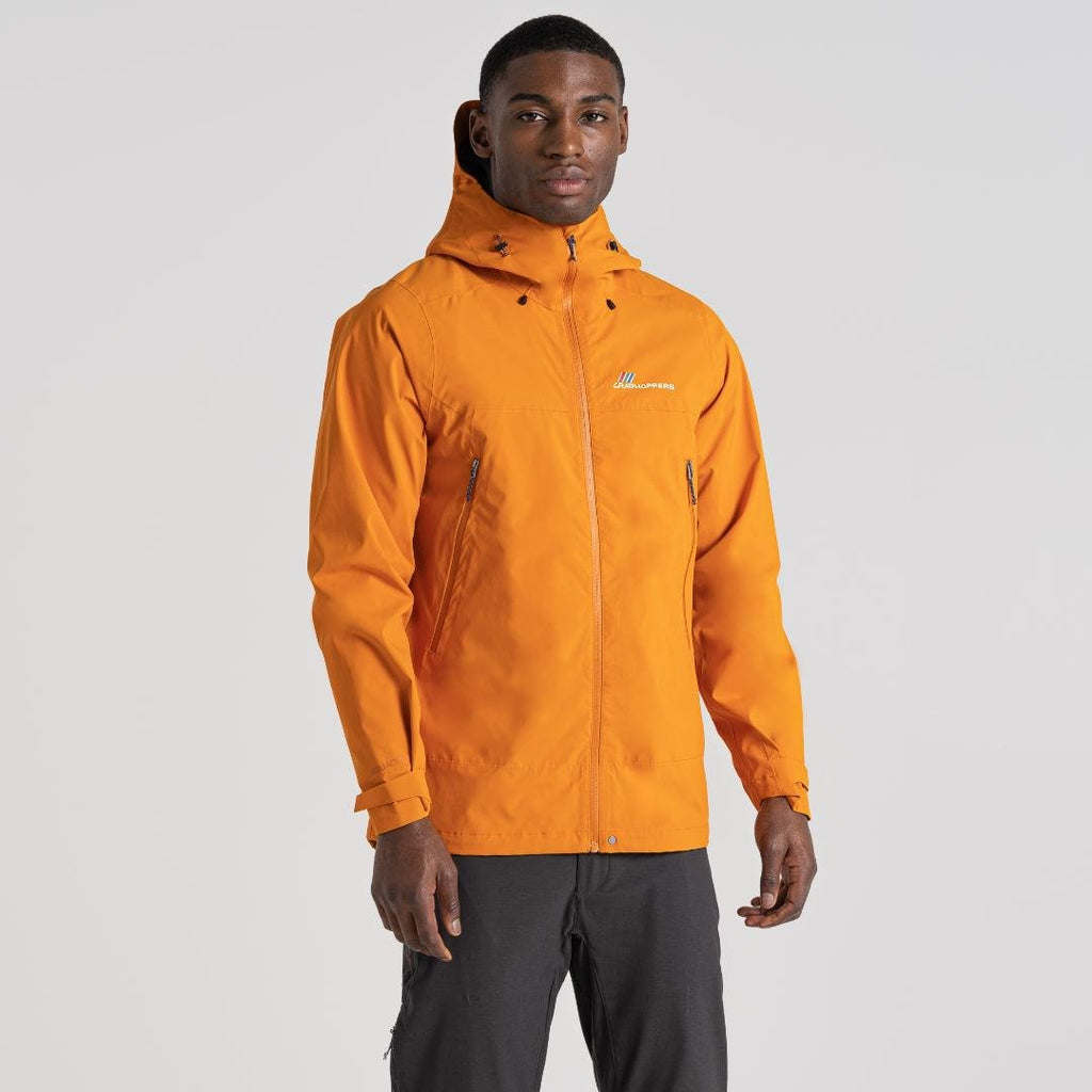 Craghoppers Men's Maris Waterproof Jacket - Canyon Orange - Beales department store