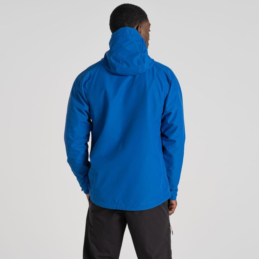 Craghoppers Men's Waterproof Orion Jacket - Bolt Blue - Beales department store