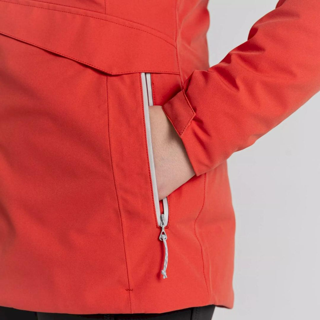 Craghoppers Women's Caldbeck Thermic Jacket - Ember Orange - Beales department store