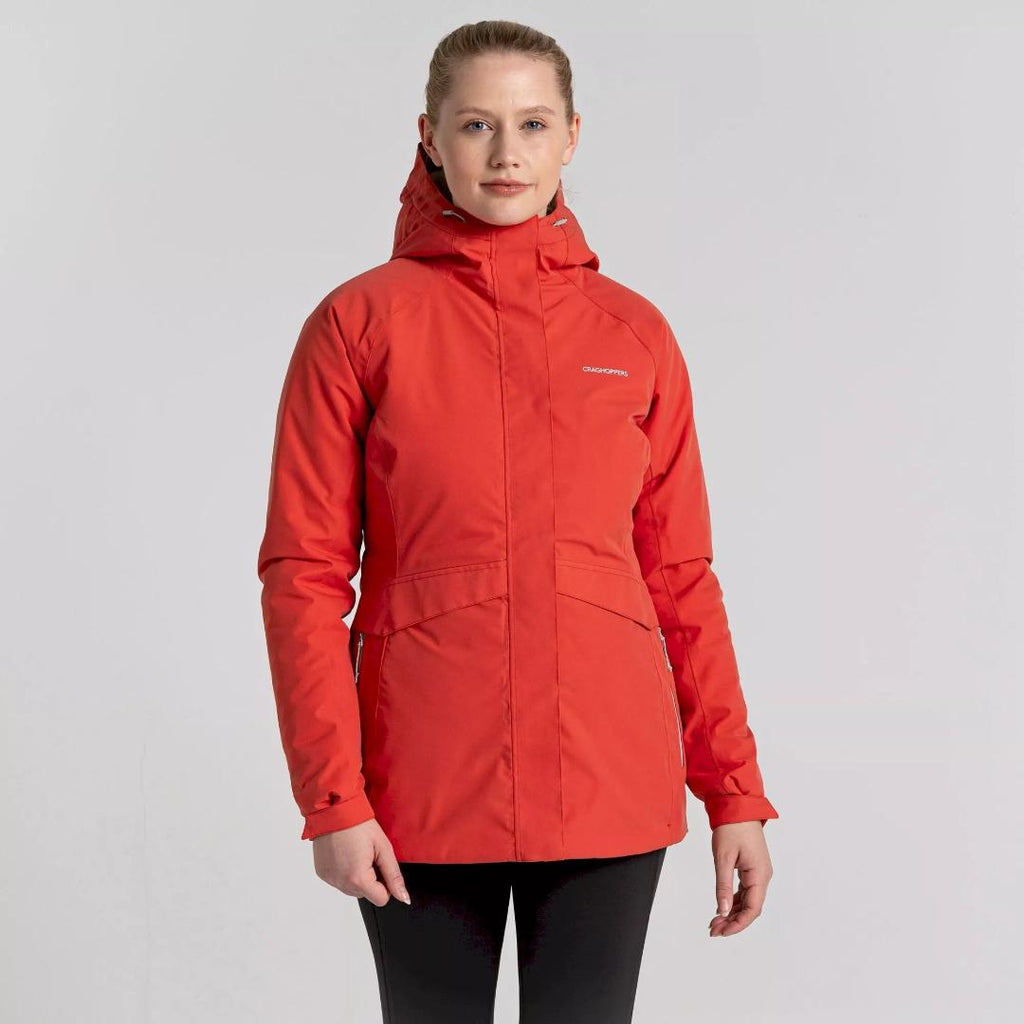 Craghoppers Women's Caldbeck Thermic Jacket - Ember Orange - Beales department store