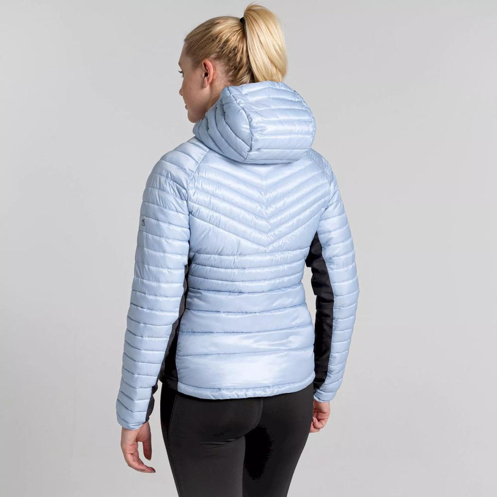 Craghoppers Women's ExpoLite Insulated Hooded Jacket - Autumn Mist - Beales department store