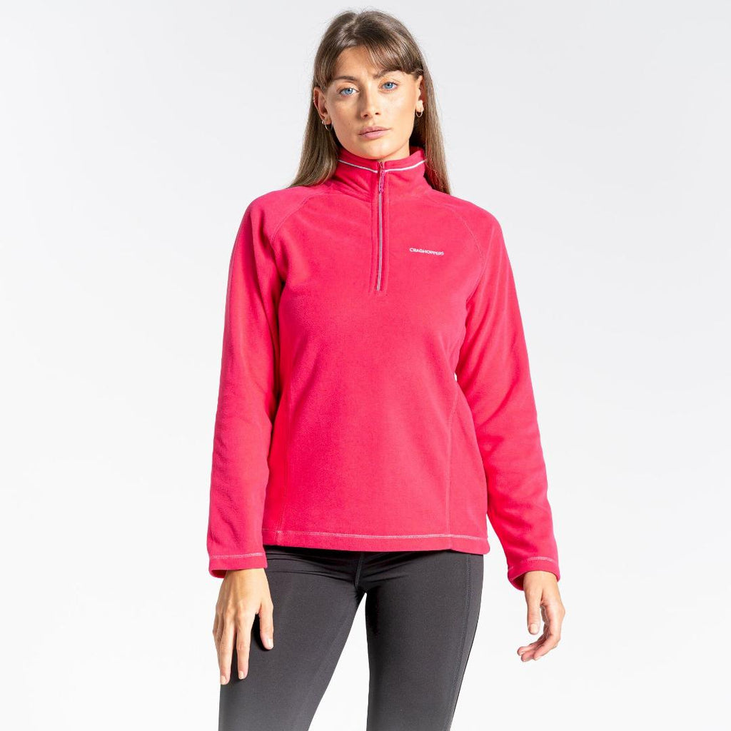 Craghoppers Women's Miska Half Zip Fleece - Orchid Flower - Beales department store