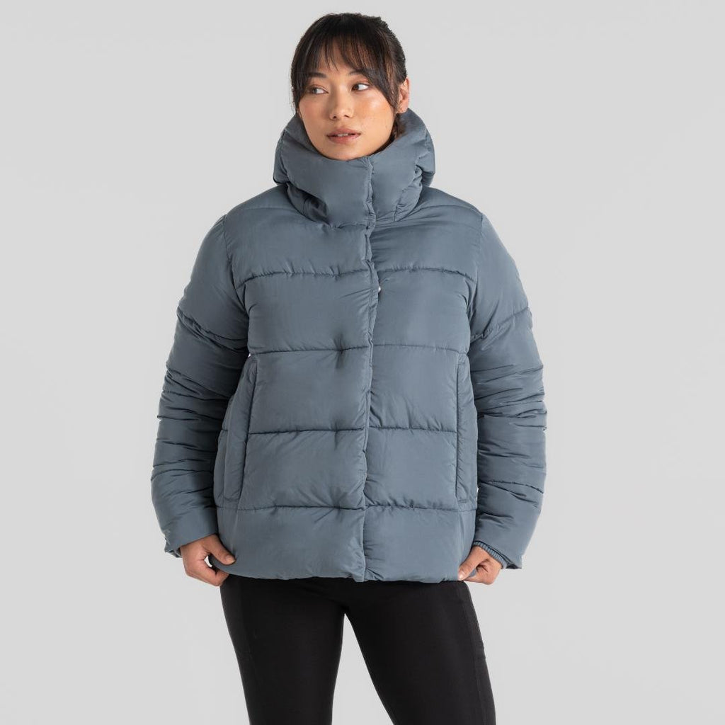 Craghoppers Women's Orla Hooded Jacket - Winter Sky - Beales department store