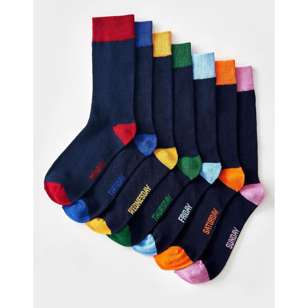Crew Clothing 7 Pack Bamboo Socks - Beales department store