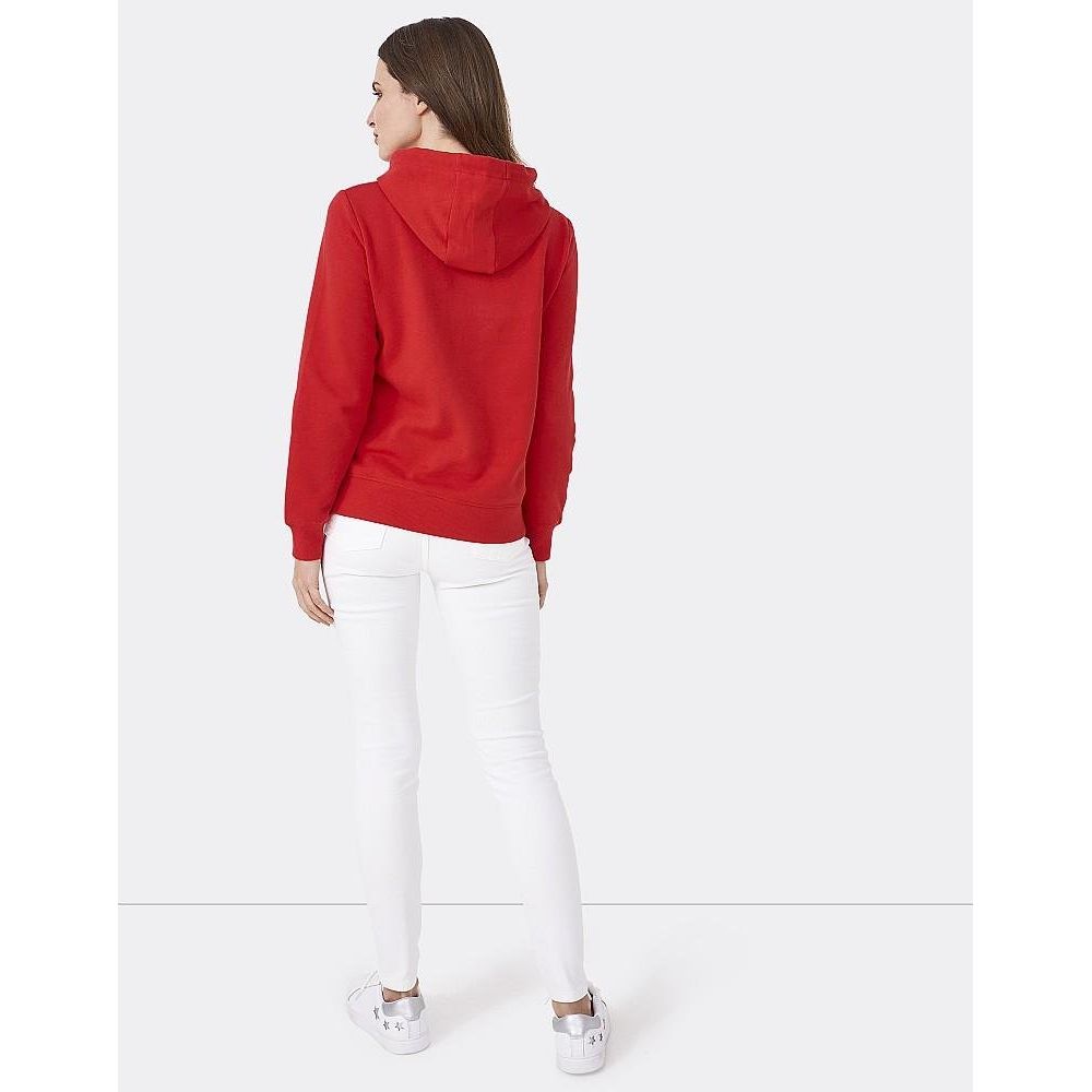 Crew Clothing Ash Hoodie - Red - Beales department store